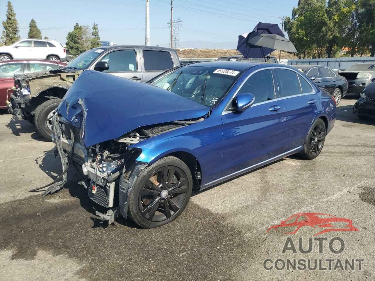 MERCEDES-BENZ C-CLASS 2017 - 55SWF4JB4HU195631