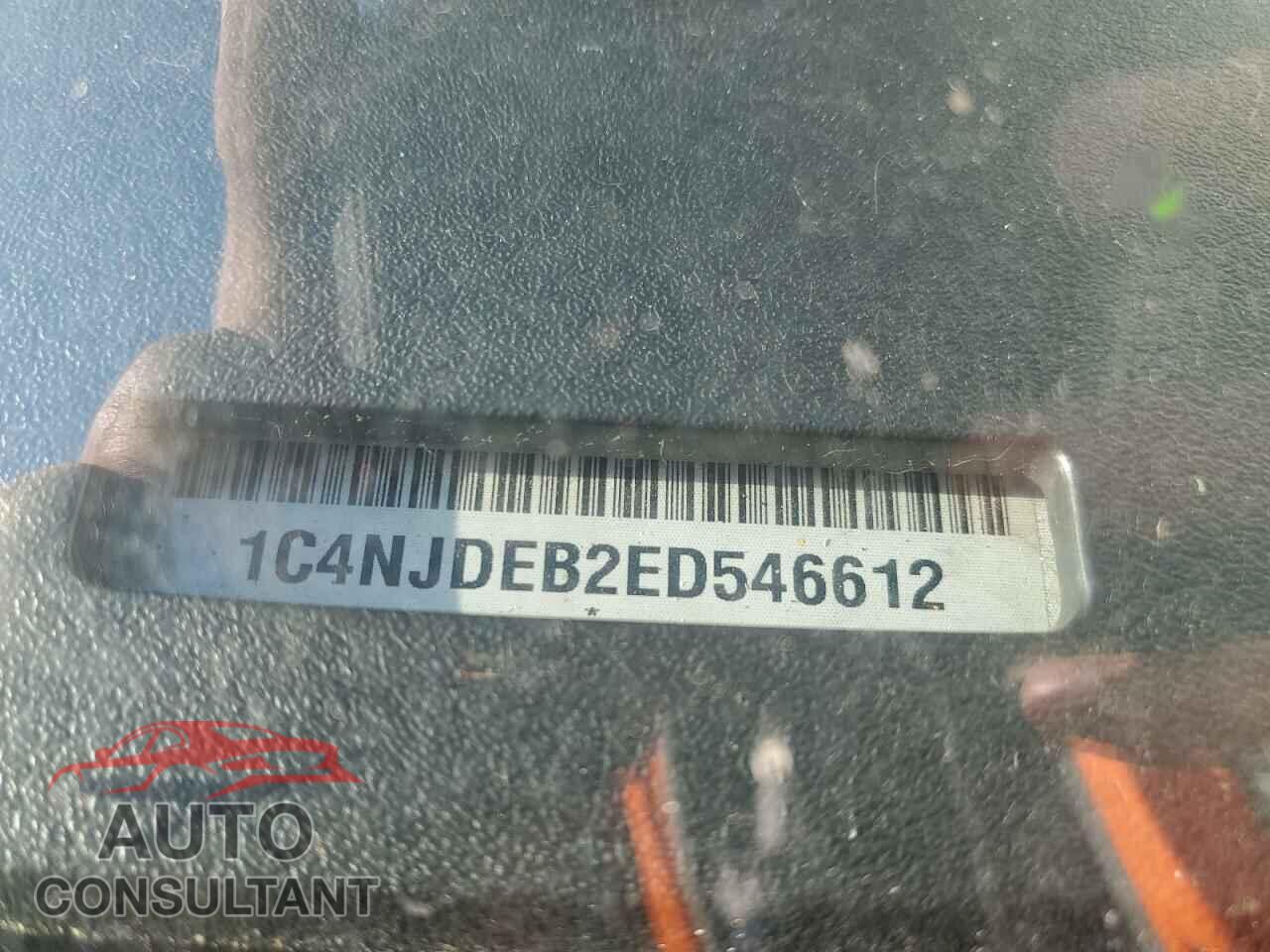 JEEP COMPASS 2014 - 1C4NJDEB2ED546612