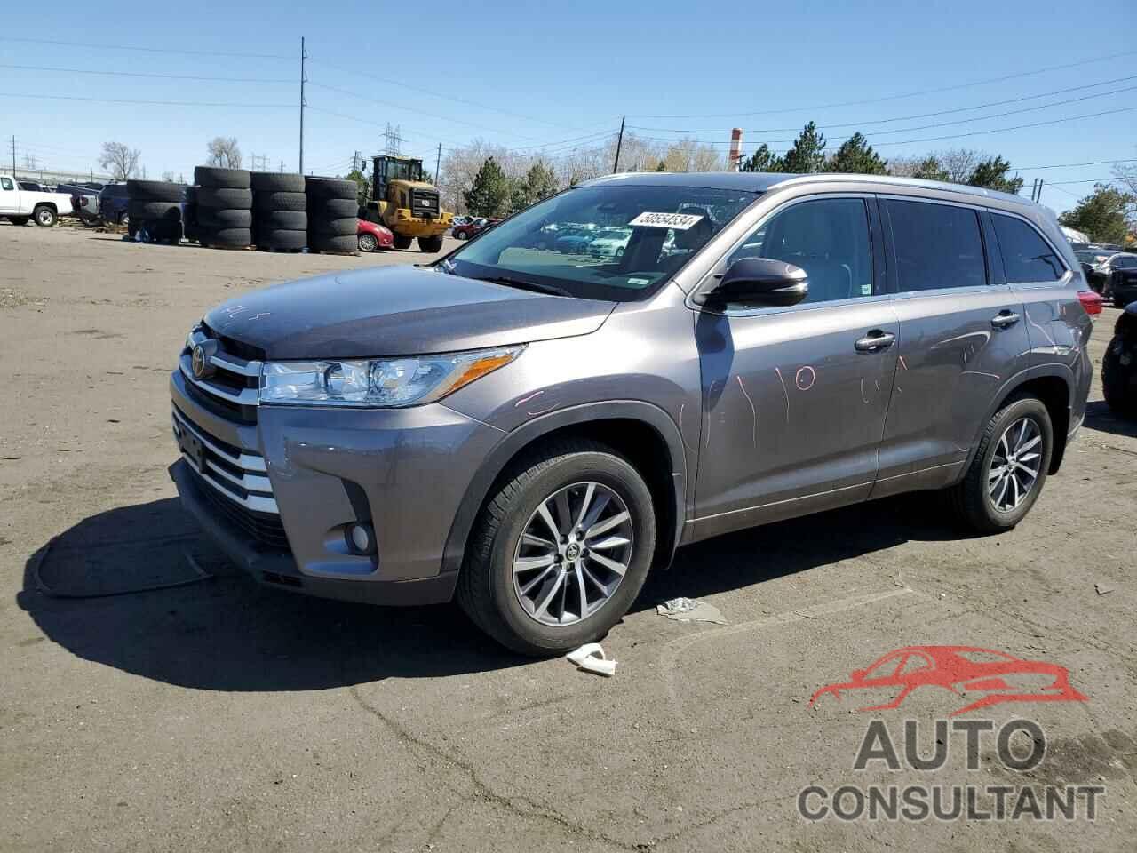 TOYOTA HIGHLANDER 2017 - 5TDJZRFH2HS388725