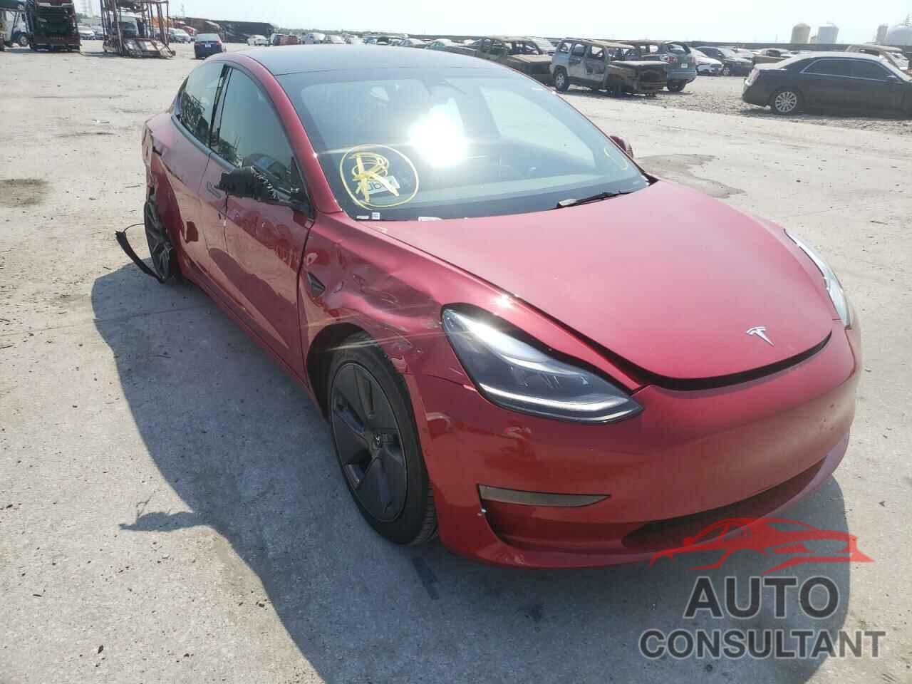 TESLA MODEL 3 2022 - 5YJ3E1EB6NF189132
