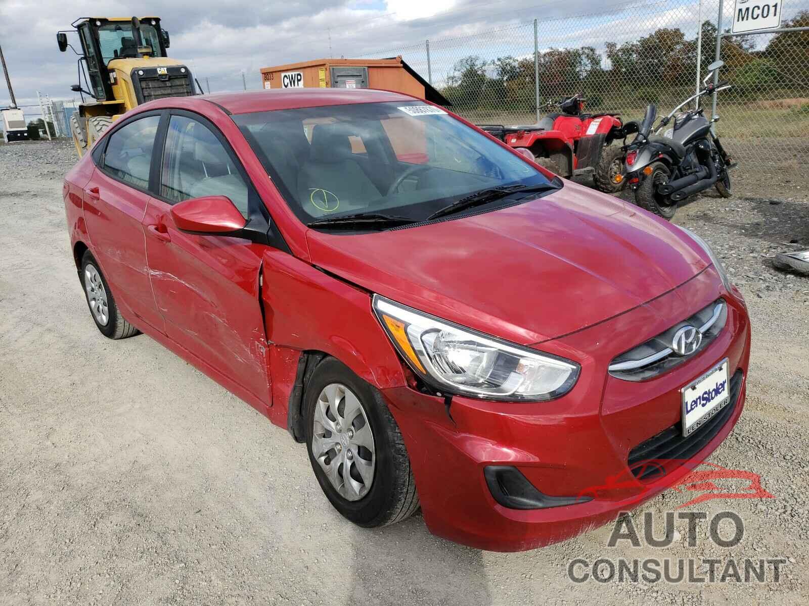 HYUNDAI ACCENT 2016 - KMHCT4AE6GU085060