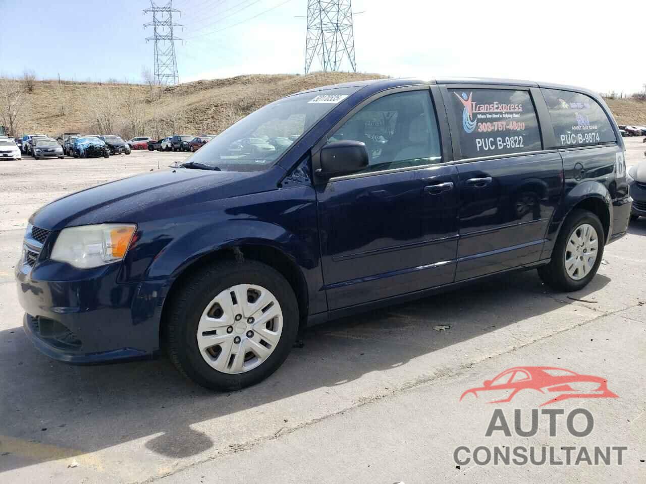 DODGE CARAVAN 2017 - 2C4RDGBG5HR725884