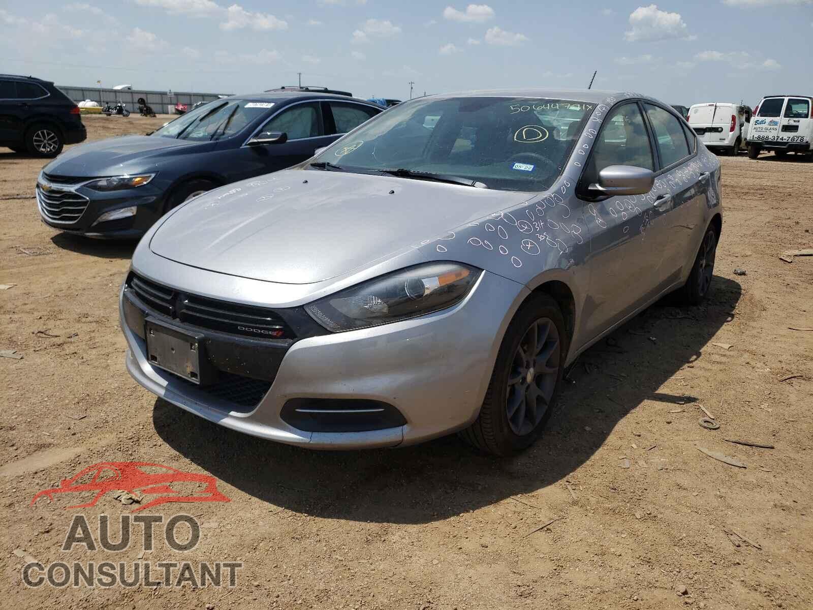DODGE DART 2016 - 1C3CDFAA4GD728567