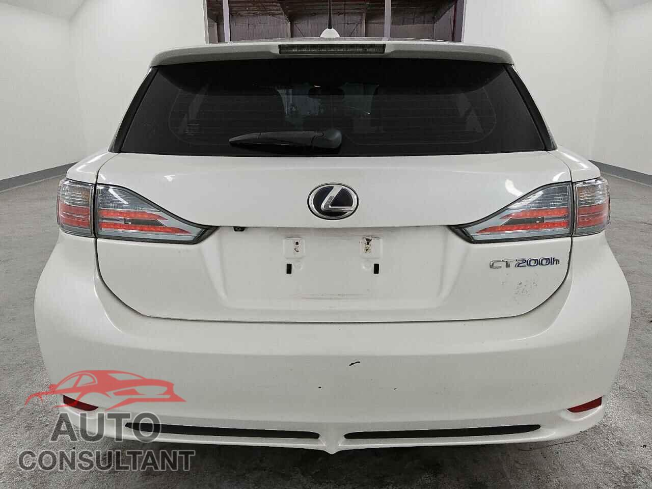 LEXUS CT 200 2012 - JTHKD5BH3C2050234