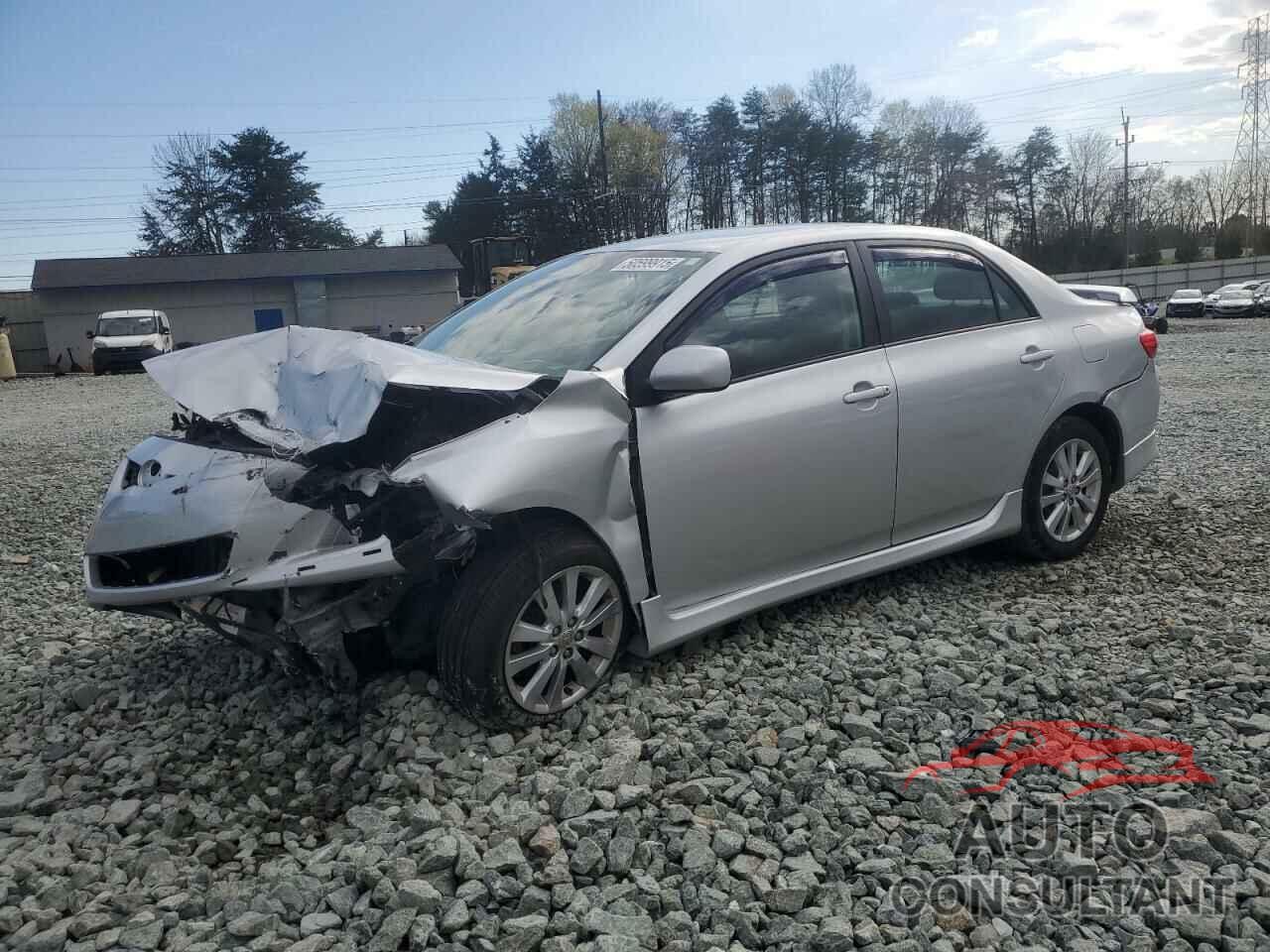 TOYOTA COROLLA 2009 - 1NXBU40E89Z082576