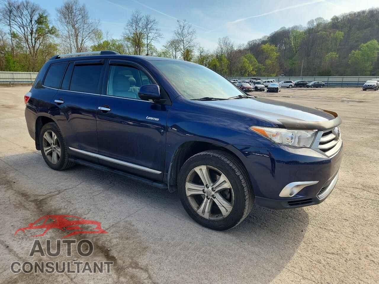 TOYOTA HIGHLANDER 2012 - 5TDDK3EH5CS114492