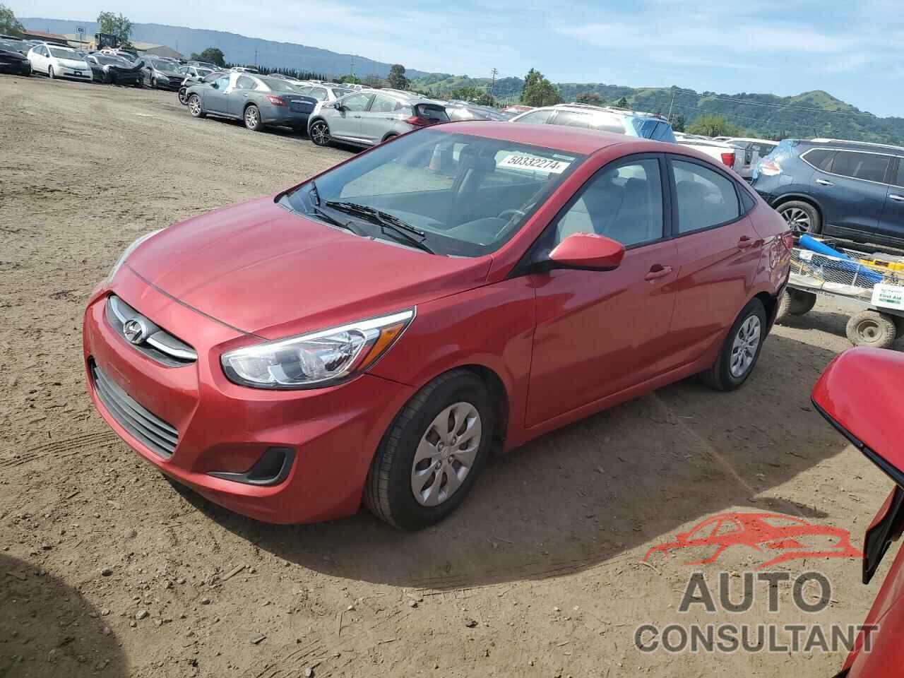 HYUNDAI ACCENT 2016 - KMHCT4AE8GU997835