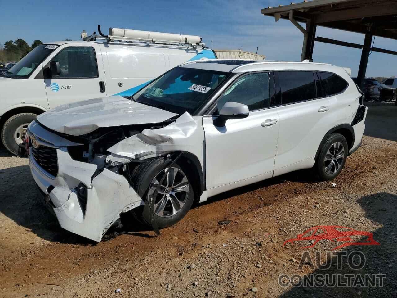 TOYOTA HIGHLANDER 2022 - 5TDGZRAH9NS092131