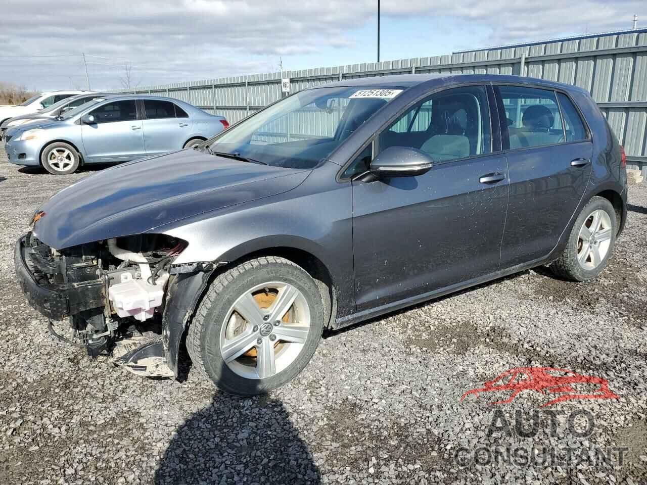 VOLKSWAGEN GOLF 2021 - 3VWW57AU0MM000201