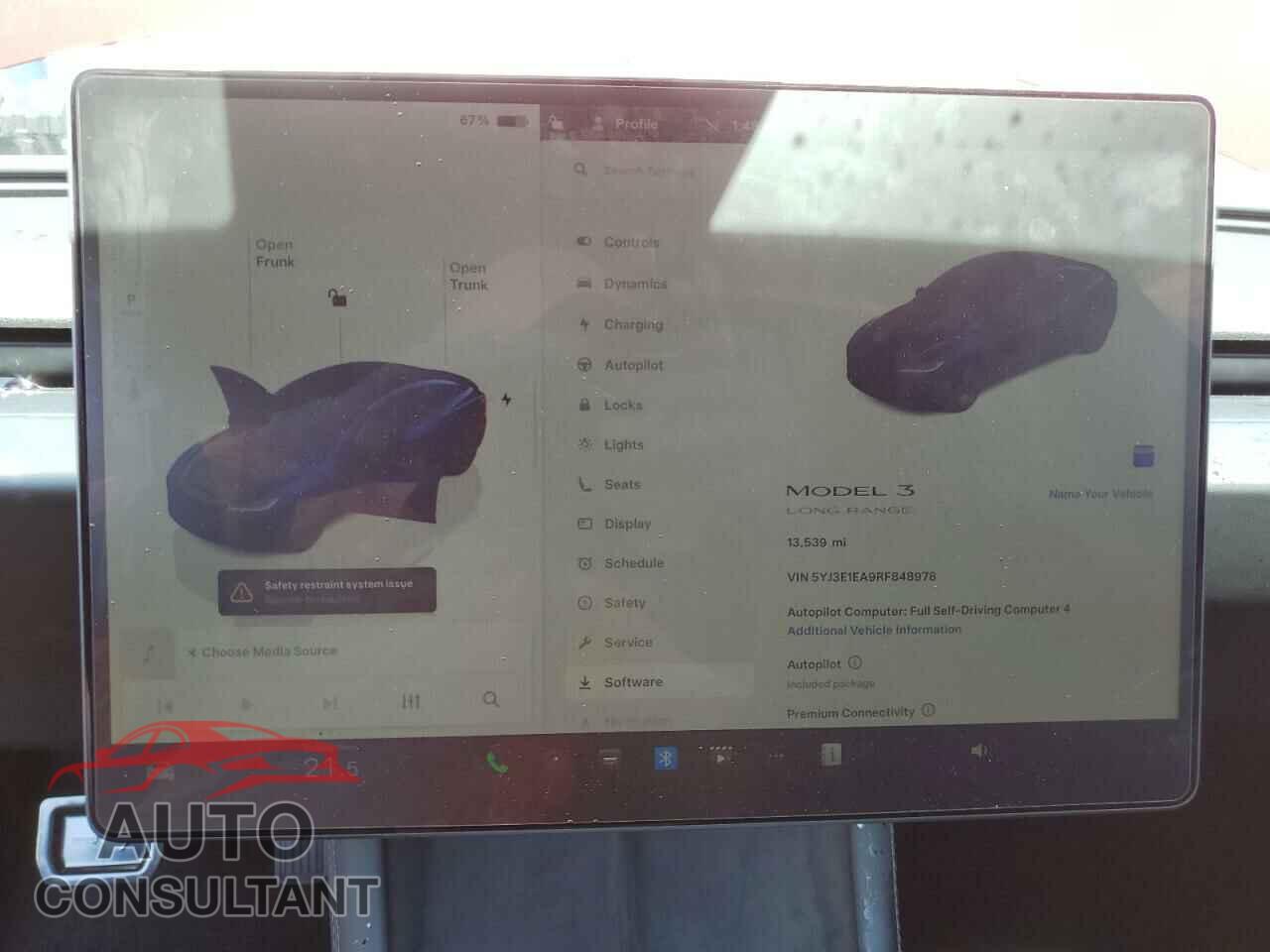 TESLA MODEL 3 2024 - 5YJ3E1EA9RF848978