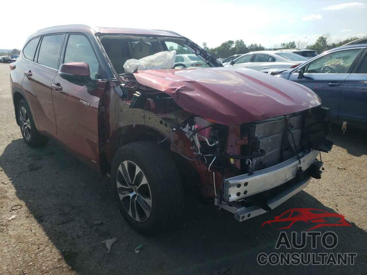 TOYOTA HIGHLANDER 2021 - 5TDGBRCH6MS528465