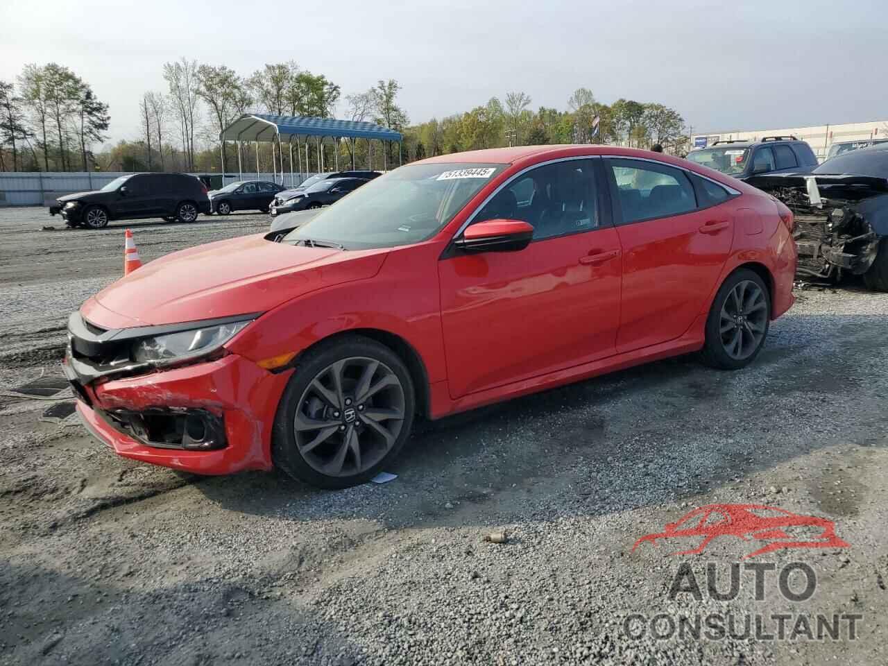 HONDA CIVIC 2021 - 2HGFC2F8XMH507985