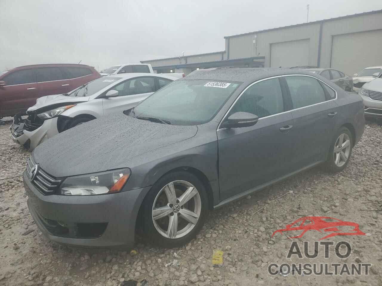 VOLKSWAGEN PASSAT 2012 - 1VWBP7A34CC052687