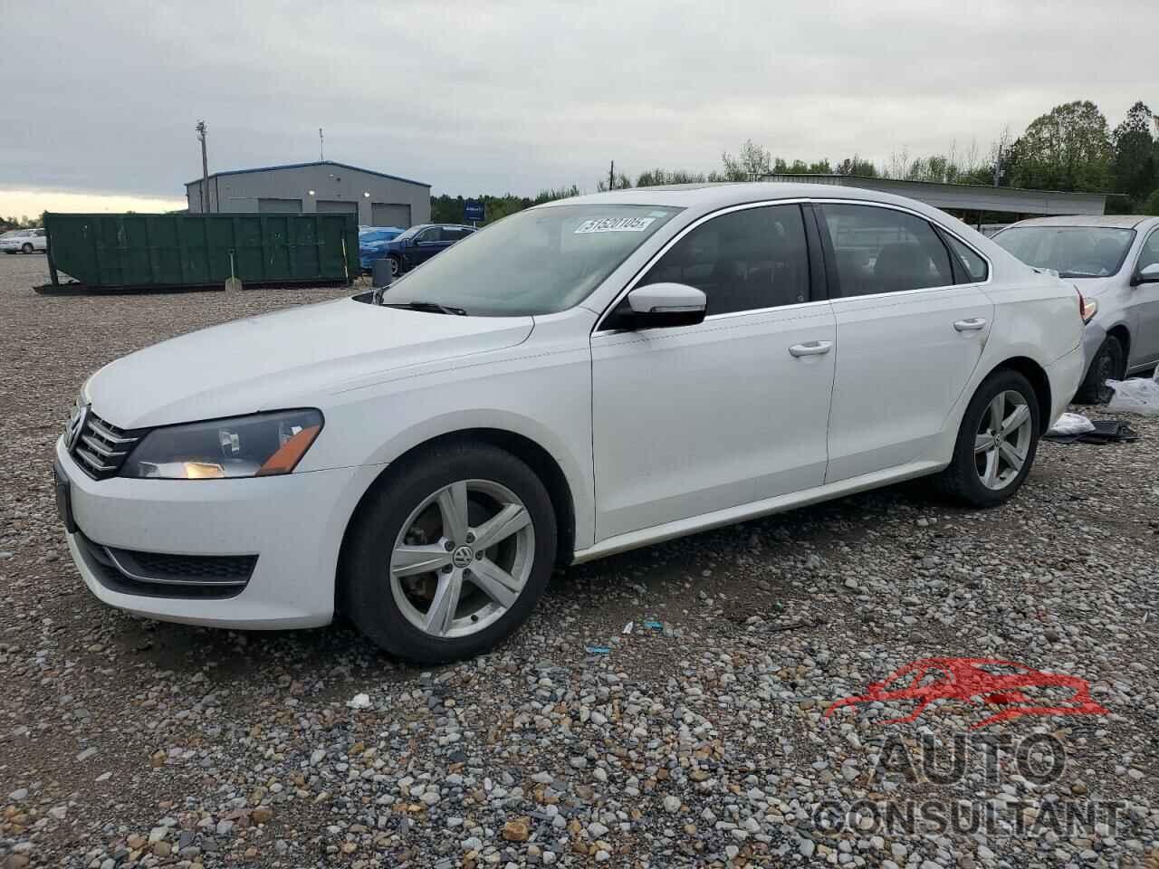 VOLKSWAGEN PASSAT 2013 - 1VWBN7A39DC118514
