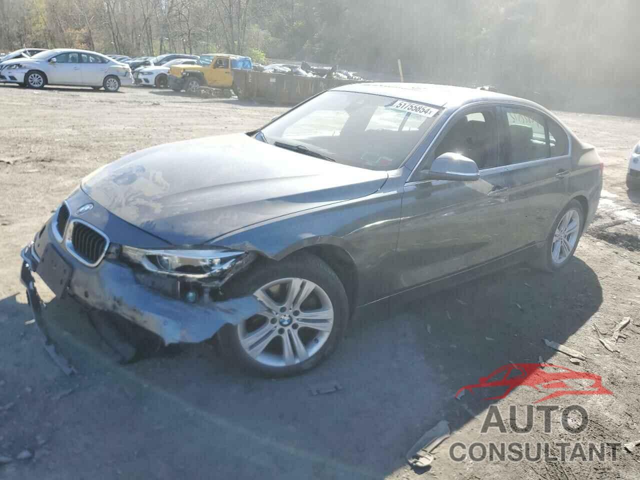 BMW 3 SERIES 2018 - WBA8D9G51JNU69614