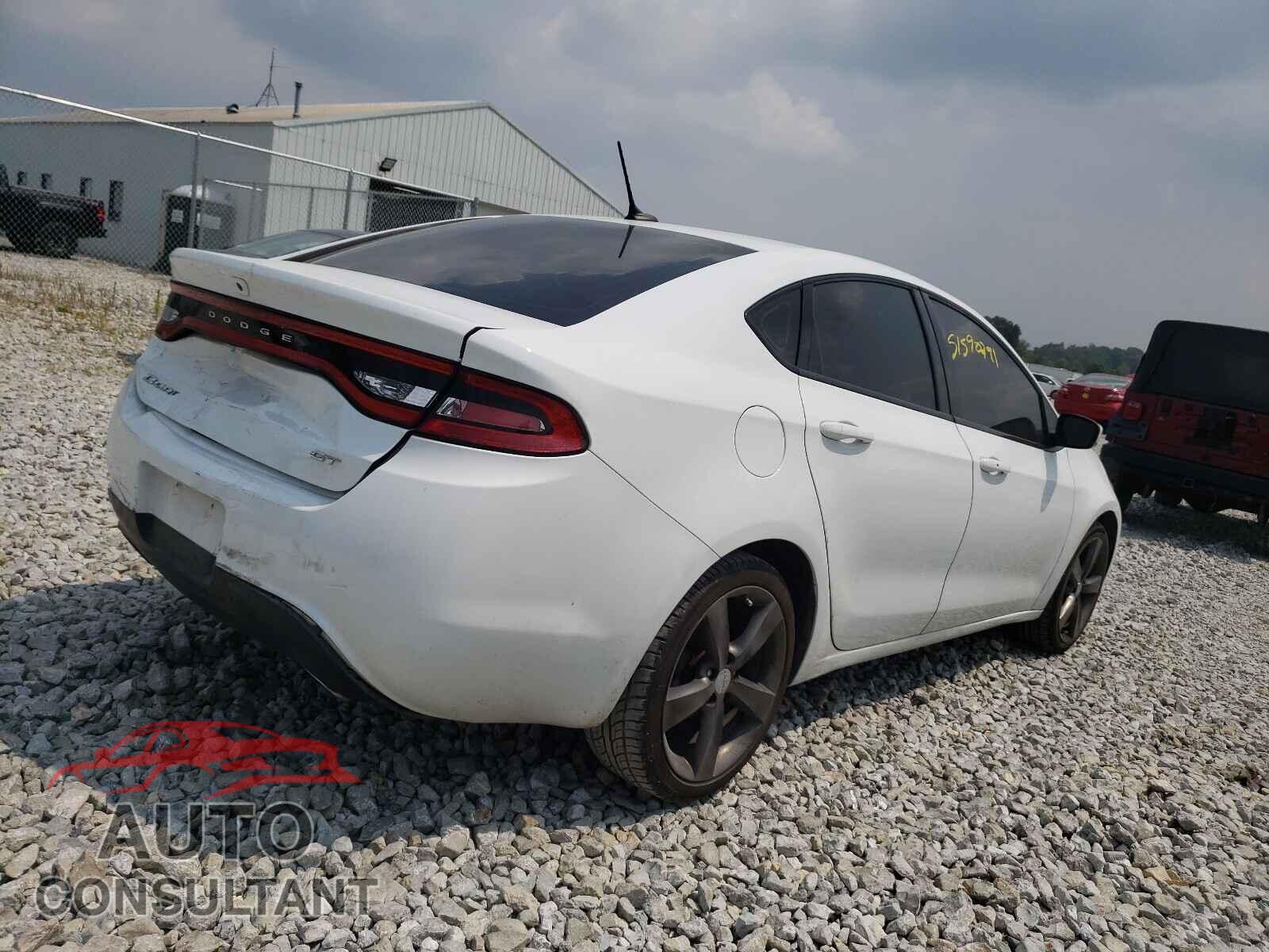 DODGE DART 2016 - 1C3CDFEB6GD644205