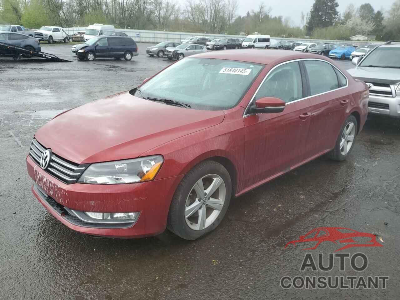 VOLKSWAGEN PASSAT 2015 - 1VWAT7A38FC080987