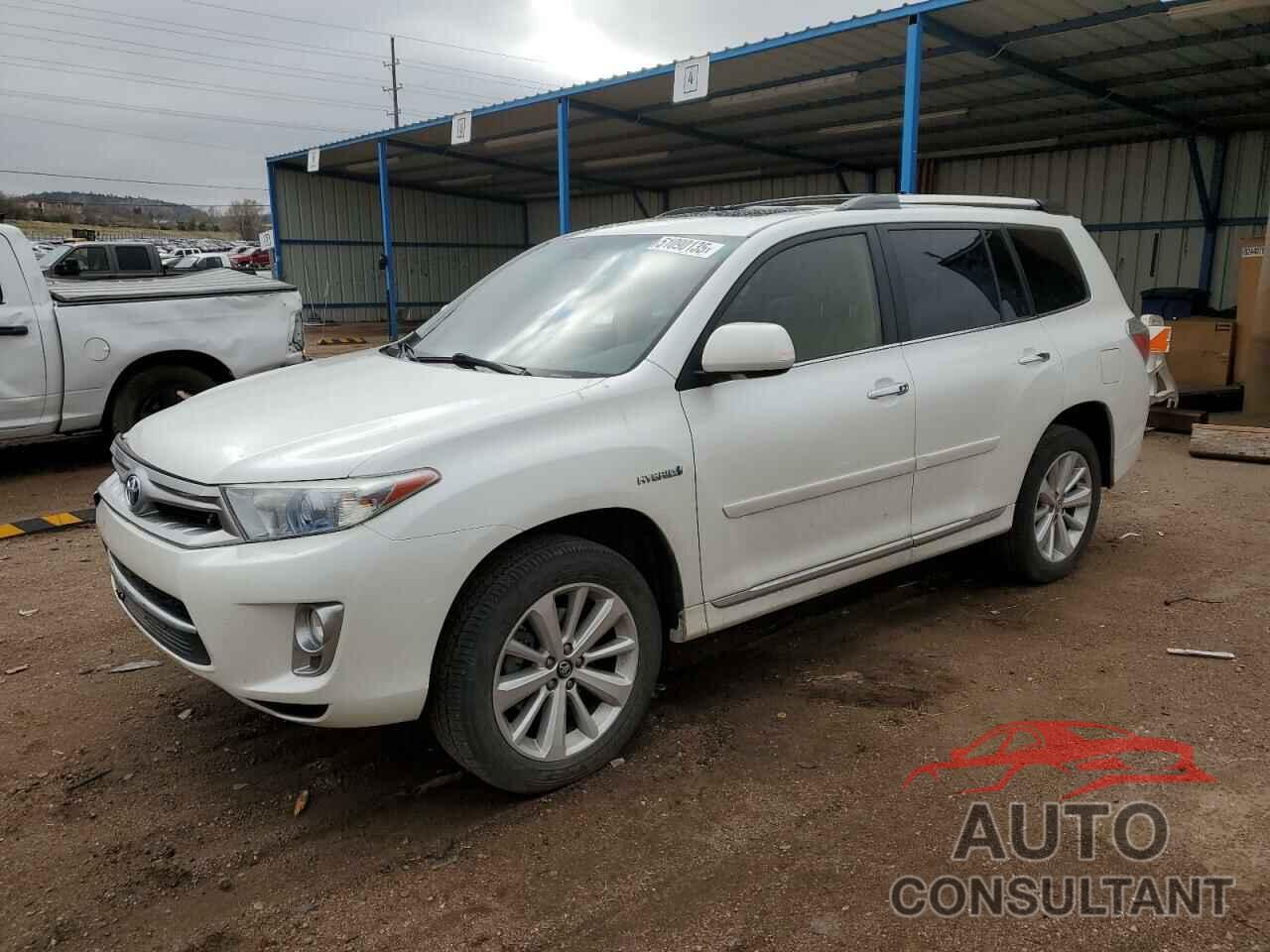 TOYOTA HIGHLANDER 2012 - JTEDC3EH3C2008011