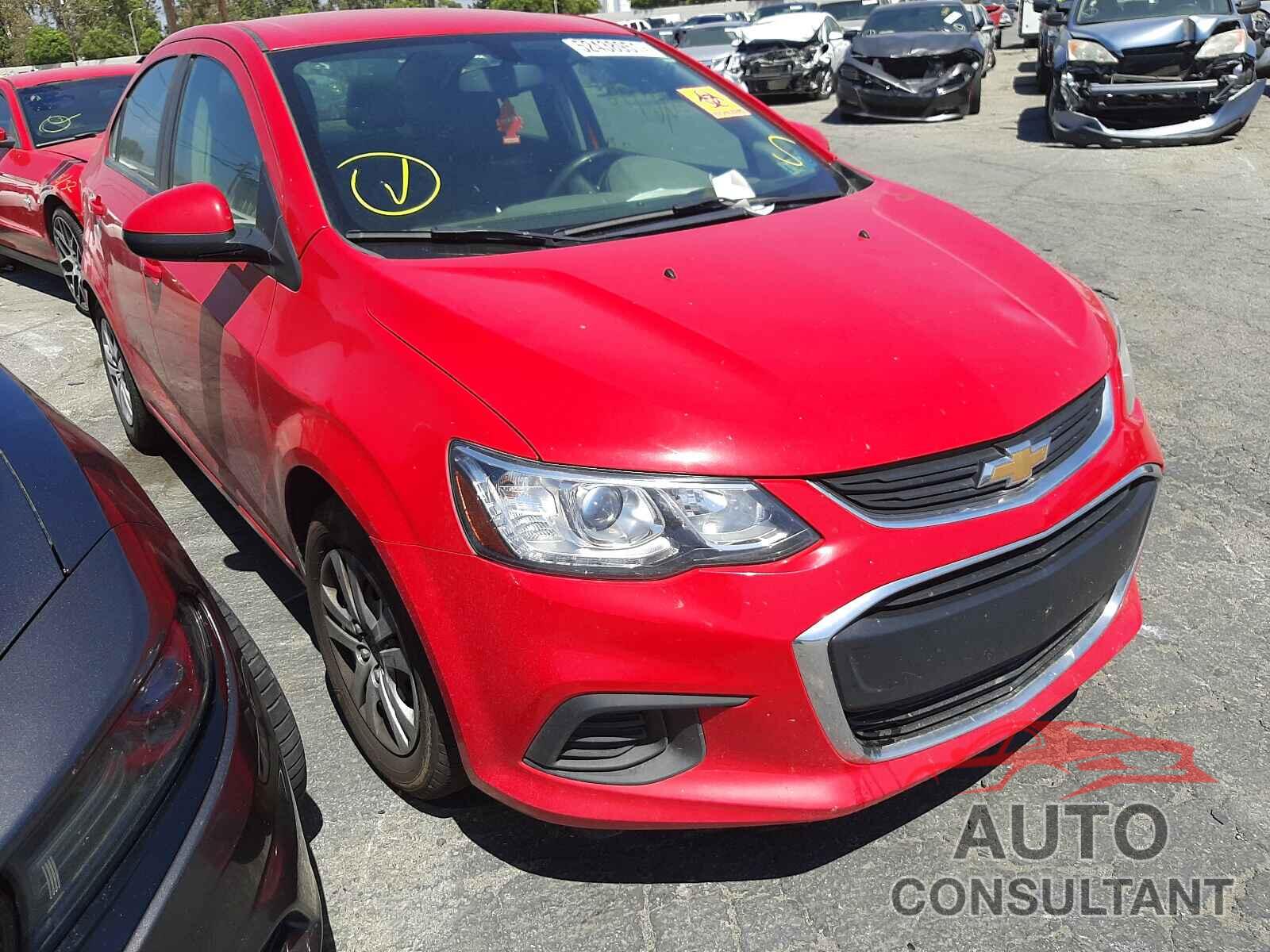CHEVROLET SONIC 2017 - 1G1JB5SG1H4166496