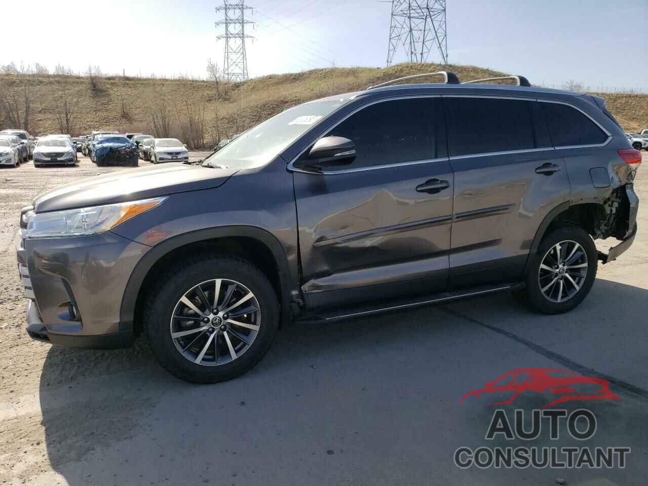 TOYOTA HIGHLANDER 2019 - 5TDJZRFH9KS605582