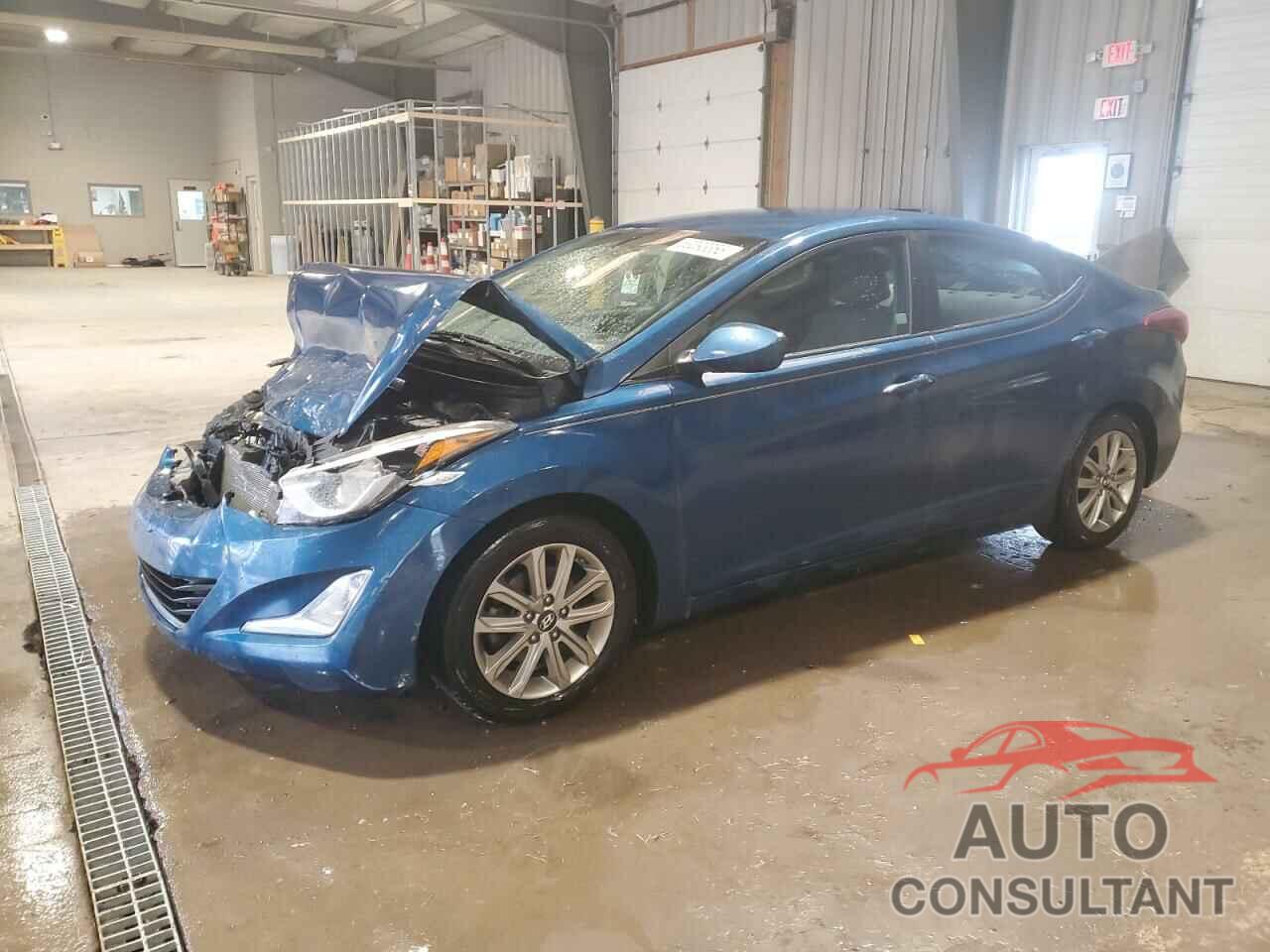 HYUNDAI ELANTRA 2014 - KMHDH4AE2EU115500
