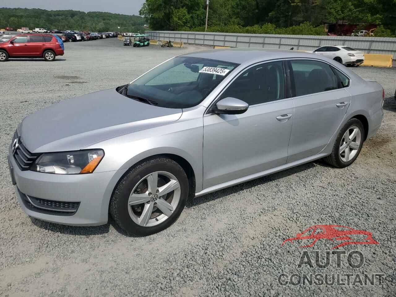 VOLKSWAGEN PASSAT 2012 - 1VWBP7A31CC043350