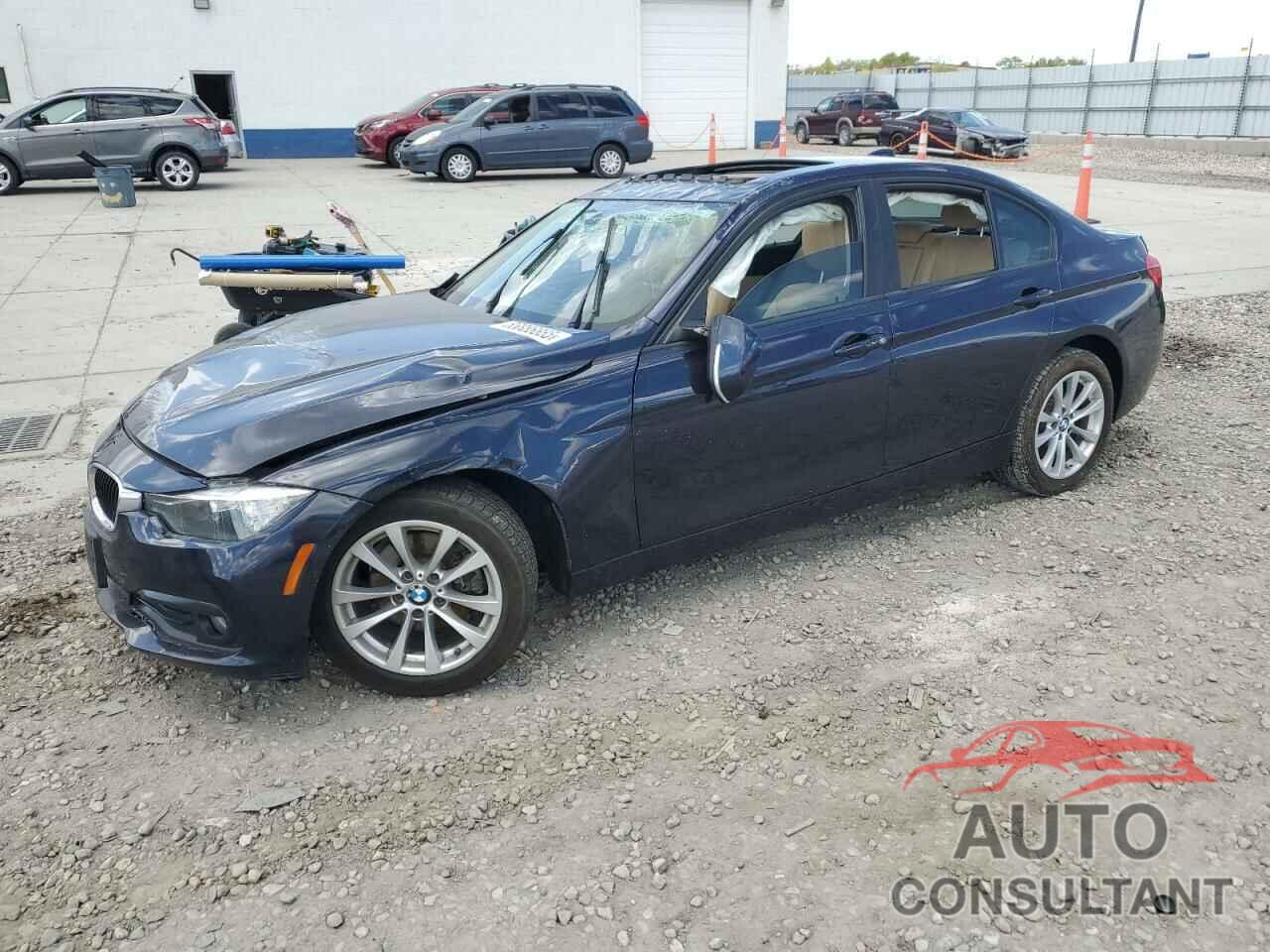 BMW 3 SERIES 2017 - WBA8E1G56HNU13368