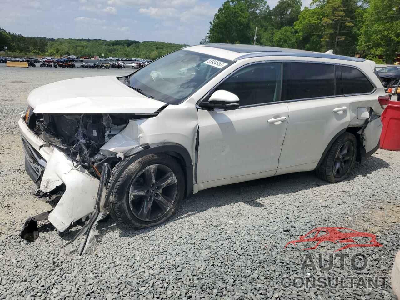 TOYOTA HIGHLANDER 2018 - 5TDDZRFH9JS898685