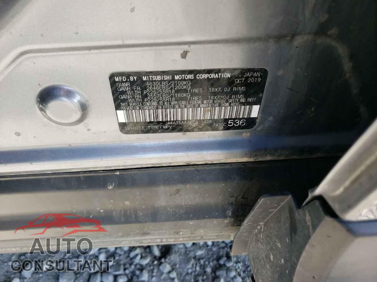 MITSUBISHI ECLIPSE 2020 - JA4AT5AA7LZ018408
