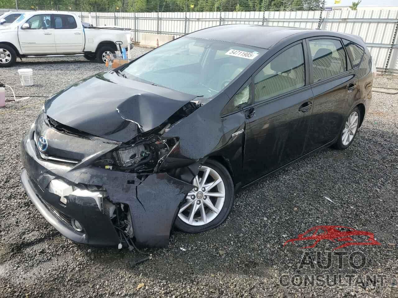 TOYOTA PRIUS 2012 - JTDZN3EU0C3111222