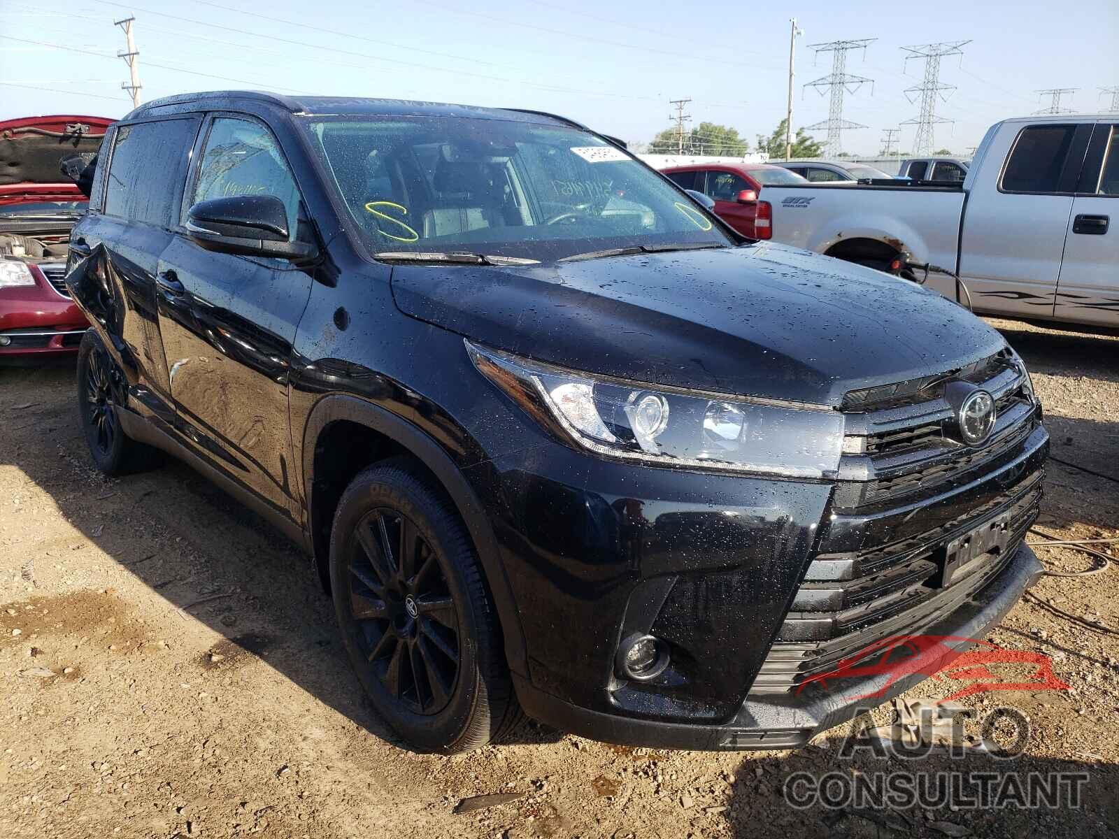 TOYOTA HIGHLANDER 2019 - 5TDJZRFH1KS971908
