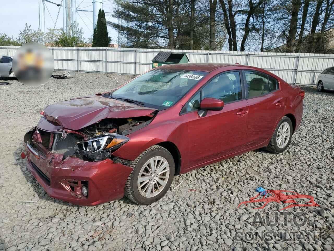SUBARU IMPREZA 2018 - 4S3GKAD66J3623247