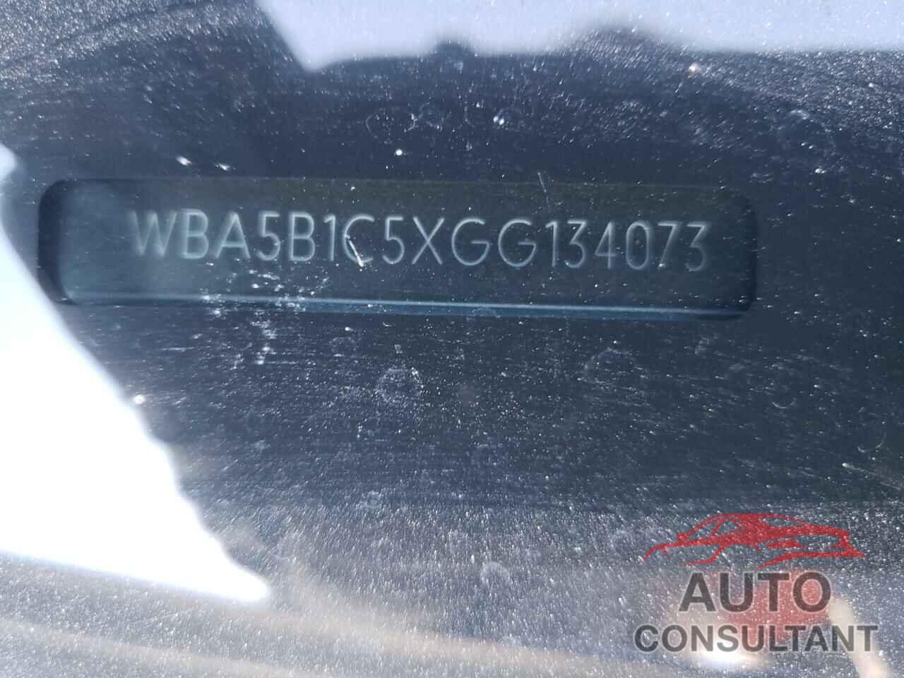 BMW 5 SERIES 2016 - WBA5B1C5XGG134073