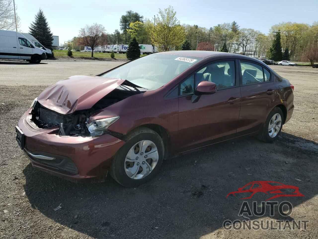 HONDA CIVIC 2013 - 2HGFB2F55DH503917