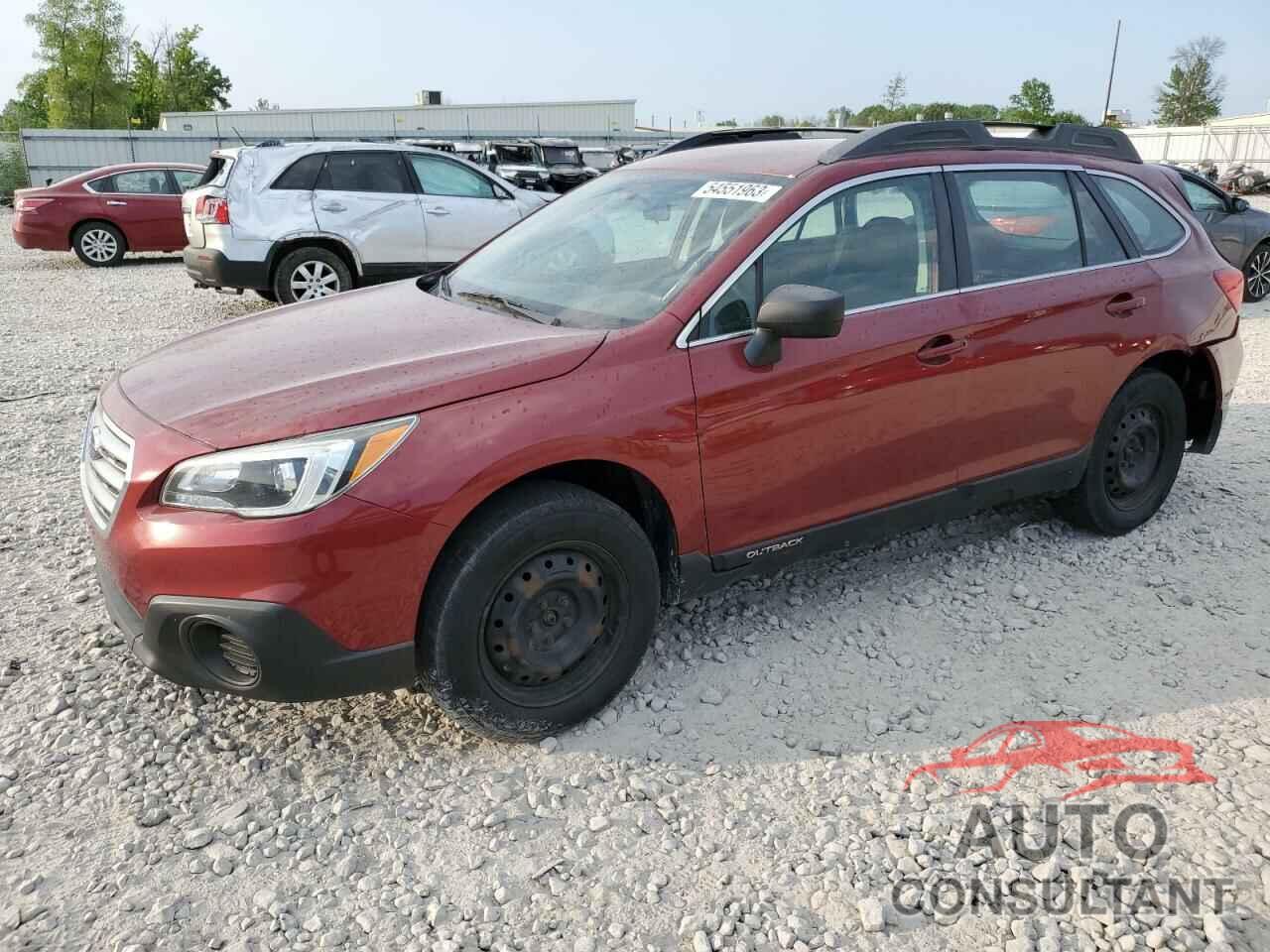 SUBARU OUTBACK 2016 - 4S4BSBAC9G3341201