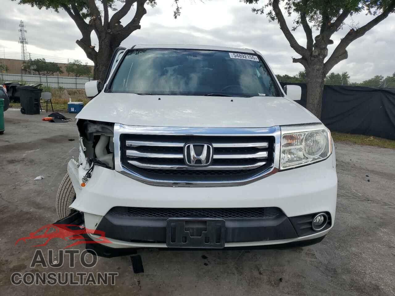 HONDA PILOT 2013 - 5FNYF3H51DB006027