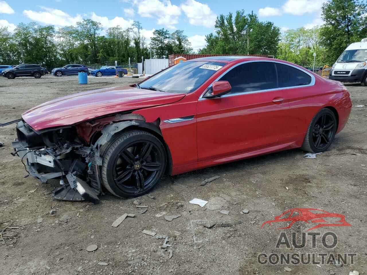 BMW 6 SERIES 2012 - WBALX3C58CDV77757