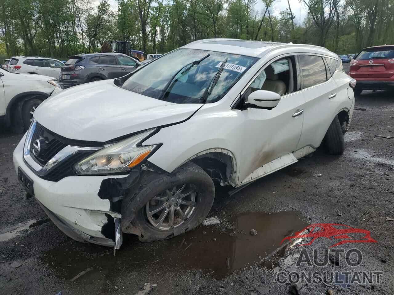 NISSAN MURANO 2016 - 5N1AZ2MH3GN128490