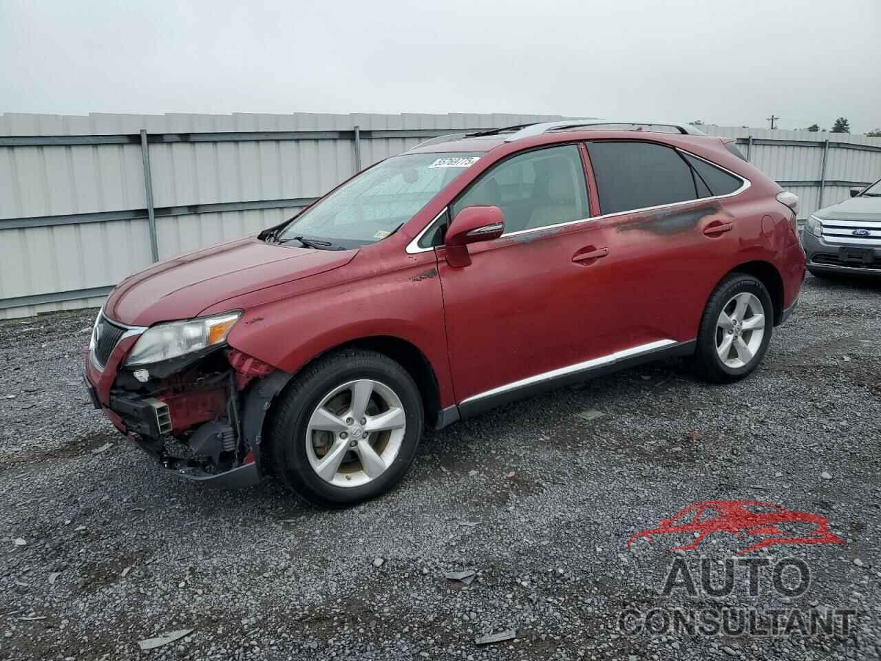 LEXUS RX350 2011 - 2T2BK1BA5BC087767