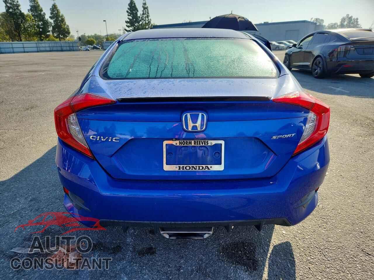 HONDA CIVIC 2019 - 2HGFC2F86KH551771