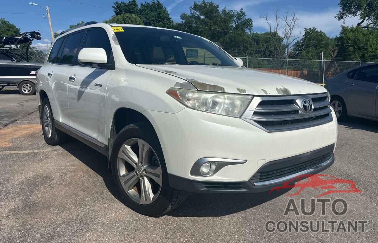 TOYOTA HIGHLANDER 2012 - 5TDYK3EH1CS084747