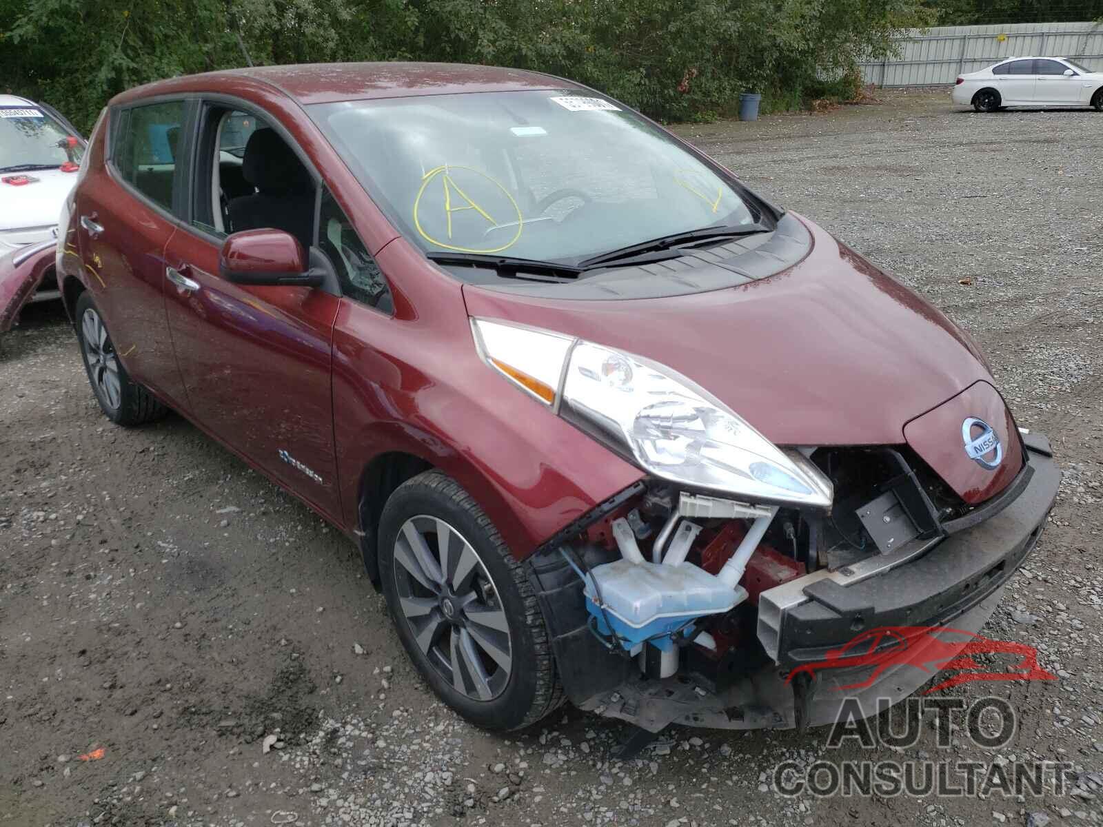 NISSAN LEAF 2016 - 1N4BZ0CP3GC313176