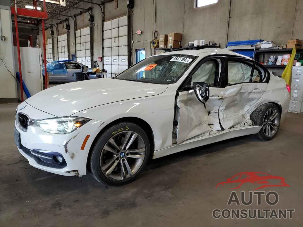 BMW 3 SERIES 2016 - WBA8E3G55GNT80065