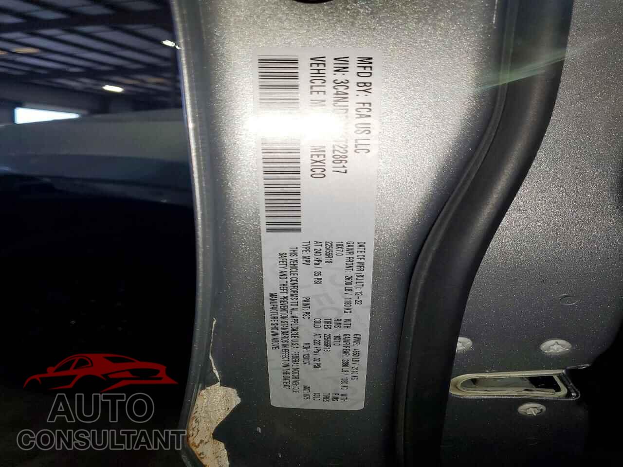 JEEP COMPASS 2022 - 3C4NJDBB2NT228617