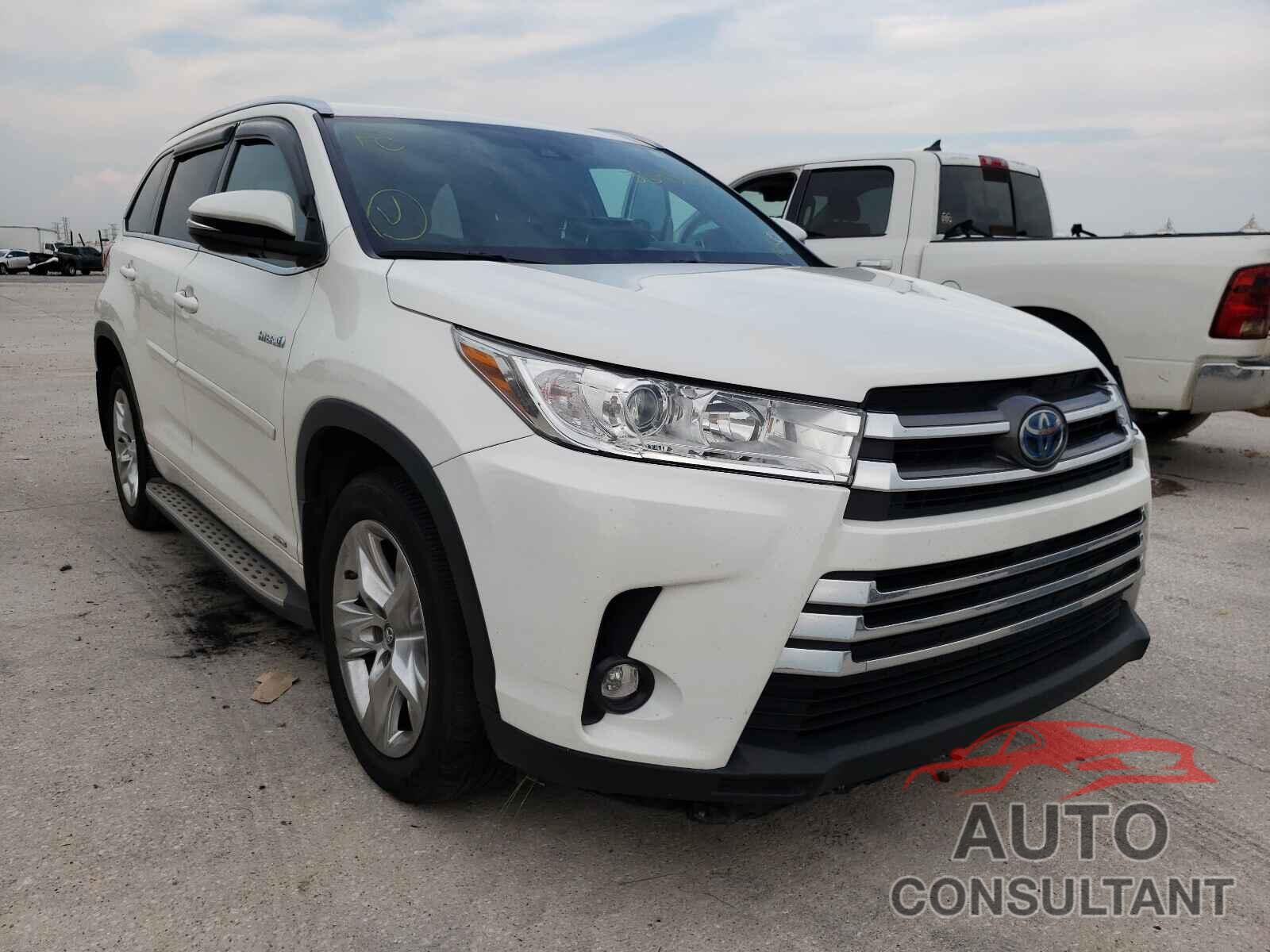 TOYOTA HIGHLANDER 2019 - 5TDDGRFH1KS055717