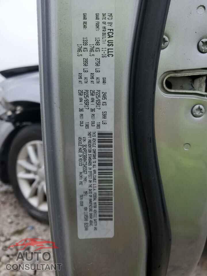 DODGE JOURNEY 2017 - 3C4PDCBB0HT545567