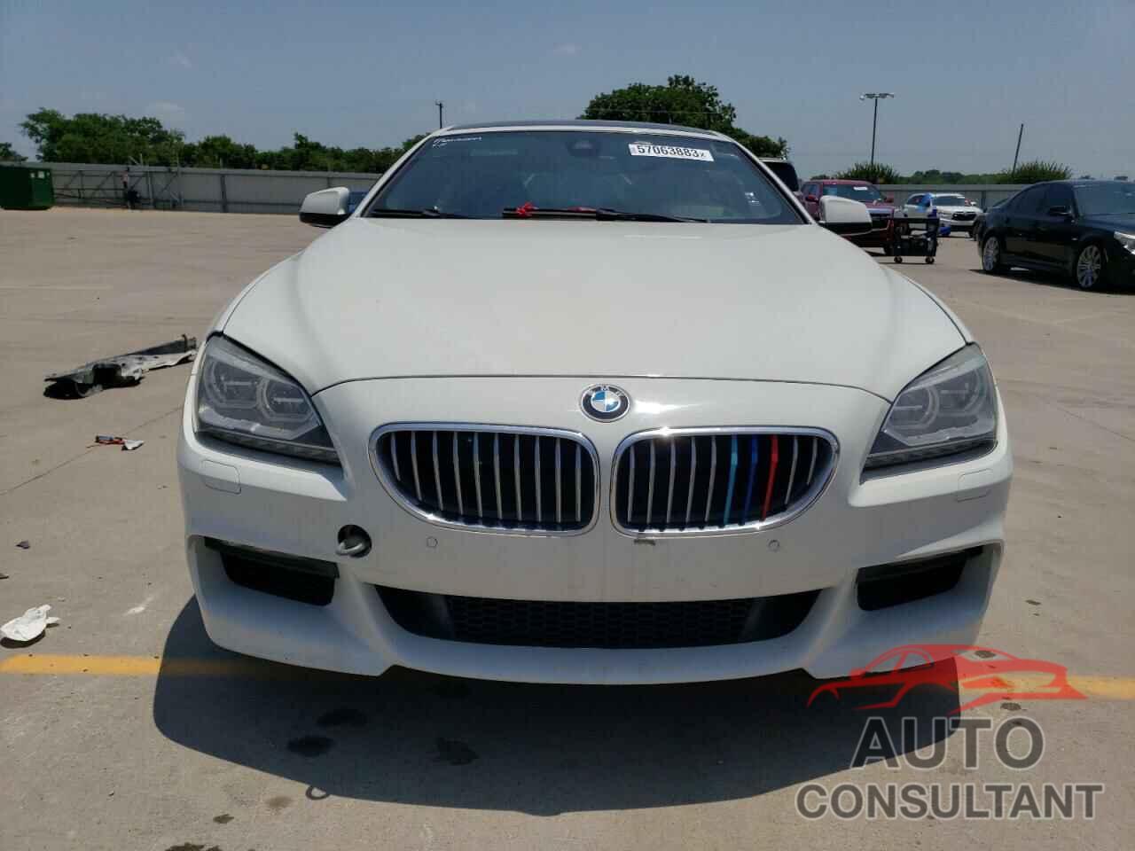 BMW 6 SERIES 2015 - WBA6B2C56FGB99112