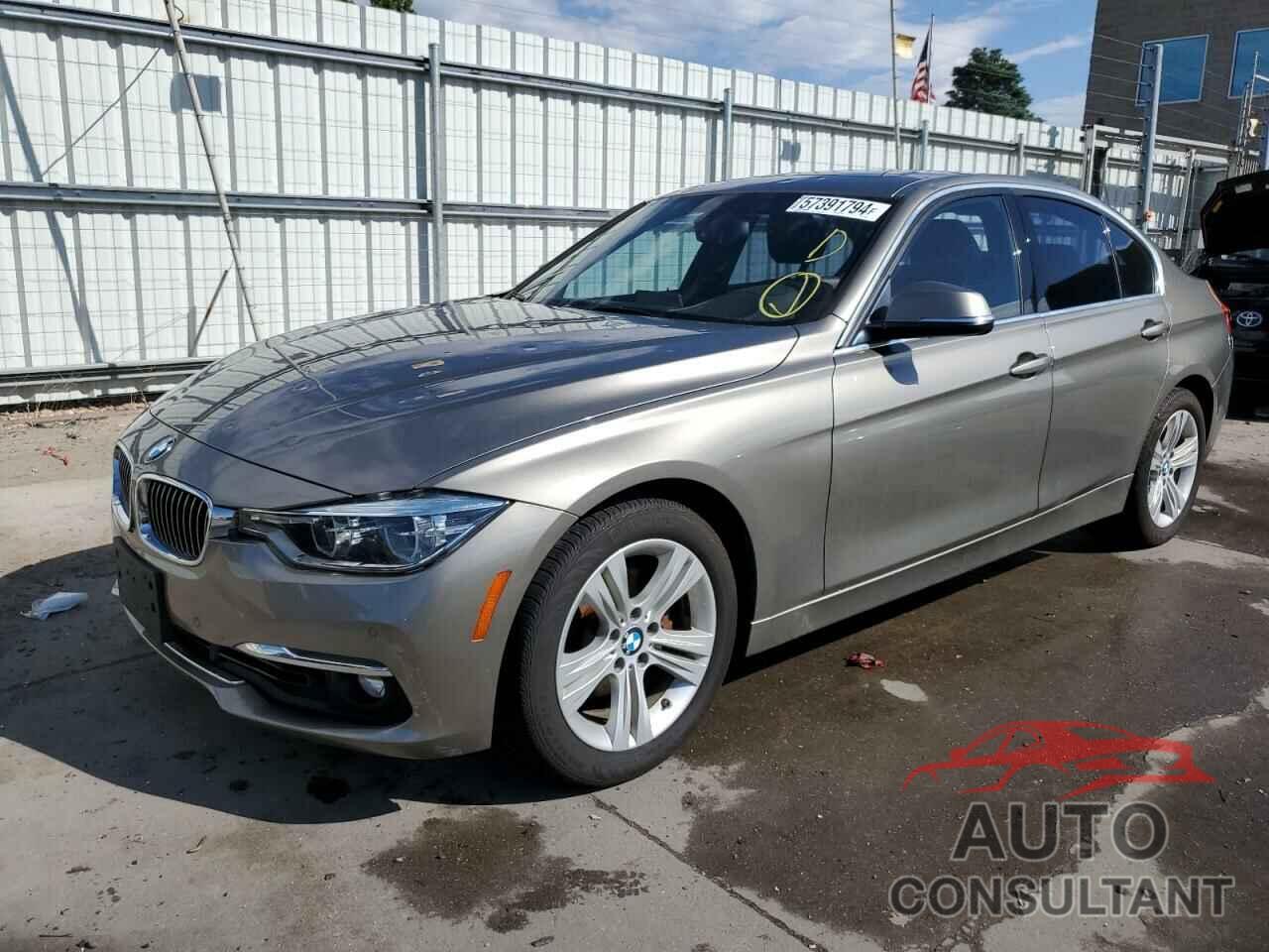 BMW 3 SERIES 2016 - WBA8E3G52GNT78368