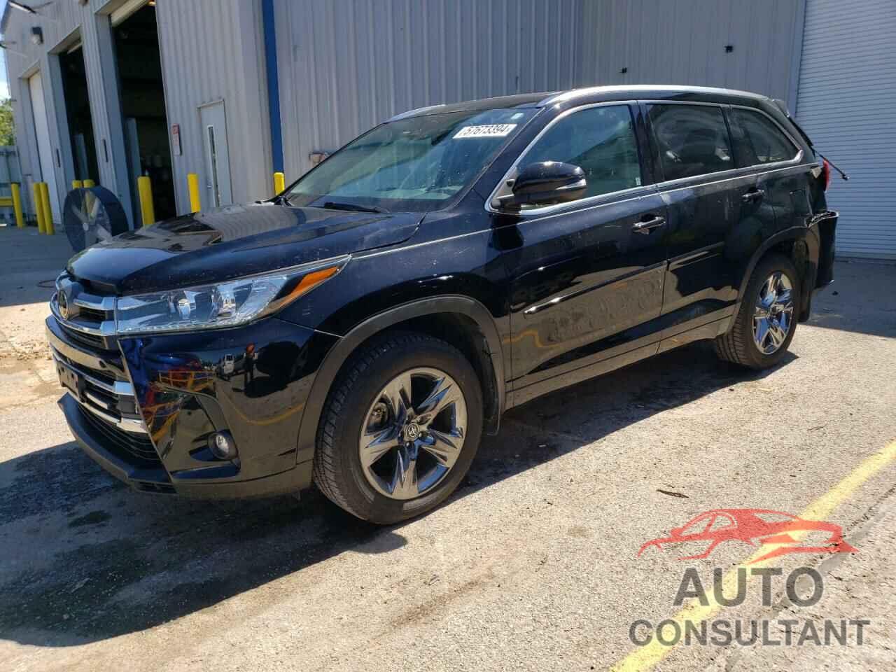 TOYOTA HIGHLANDER 2019 - 5TDDZRFH3KS725875