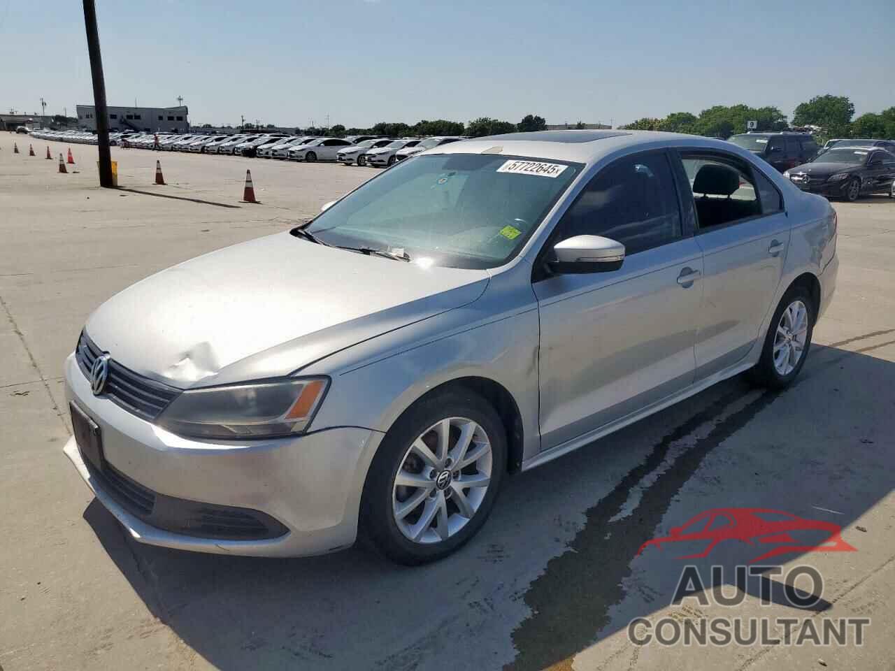VOLKSWAGEN JETTA 2012 - 3VWDP7AJ0CM420885